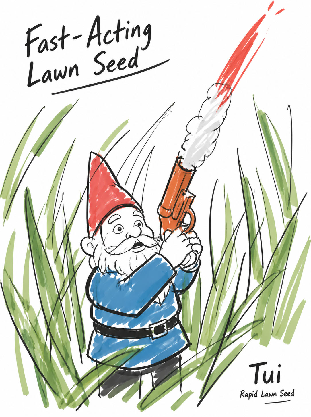 Lawn work sample